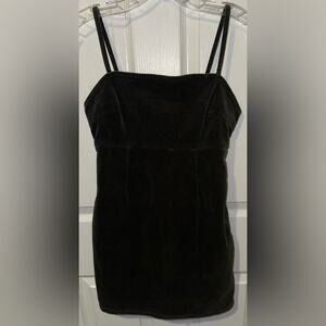 PacSun Green Corduroy Dress w/Spaghetti Straps Size XS NWOT